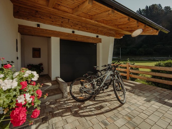Ferienwohnungen im Landhausstil im Apartments G'ret mit kostenlosem Mountainbike-Verleih