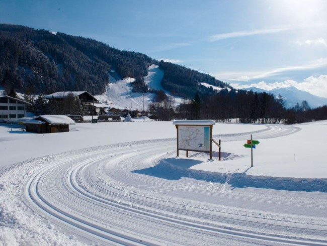 Langlaufloipen in der Salzburger Sportwelt 