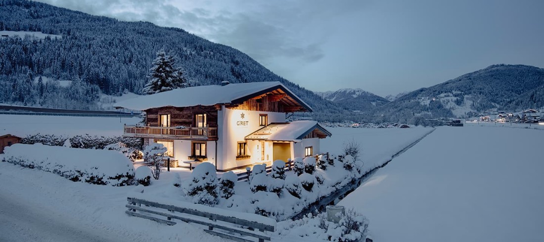 Alpin Apartments G'ret in Flachau - Winterurlaub in einer Ferienwohnung in Top-Lage nahe dem Skigebiet Ski amadé und direkt an der Langlaufloipe im Ortsteil Reitdorf