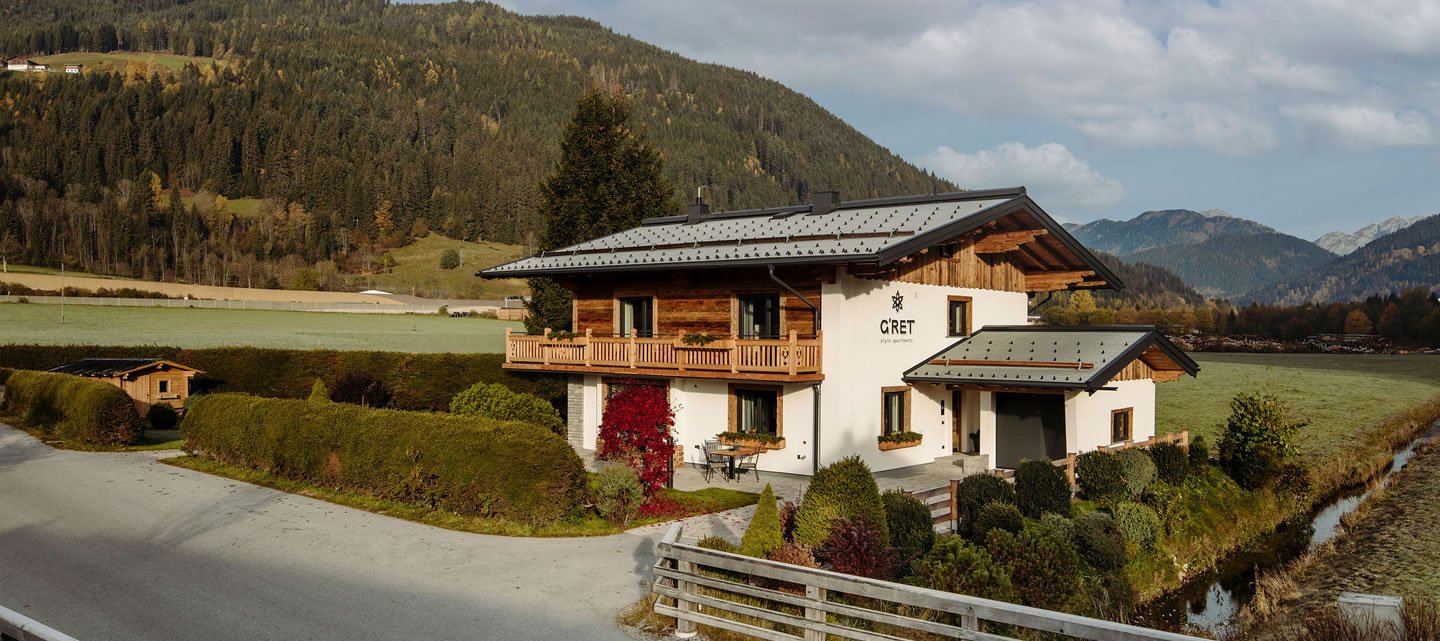 Sommerurlaub in den Alpin Apartements Gret in Flachau