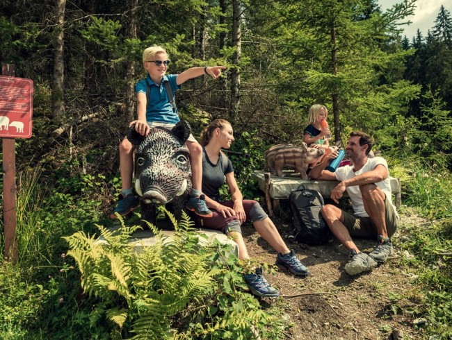 KiTiWaPf - der Kinder-Tiere-Wanderpfad in Eben im Pongau © TVB Eben_Sobietzki
